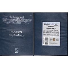Monster Mythology (Advanced Dungeons & Dragons: Dungeon Master's Guide Rules Supplement 2128 Dm5r4) by Carl Sargent