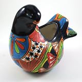 Mexican Talavera Dove Planter - 7
