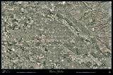 Boise, Idaho in high resolution from space satellite poster/print: 36