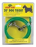 Cider Mill Dog Tie Out - 20 foot length for medium dogs