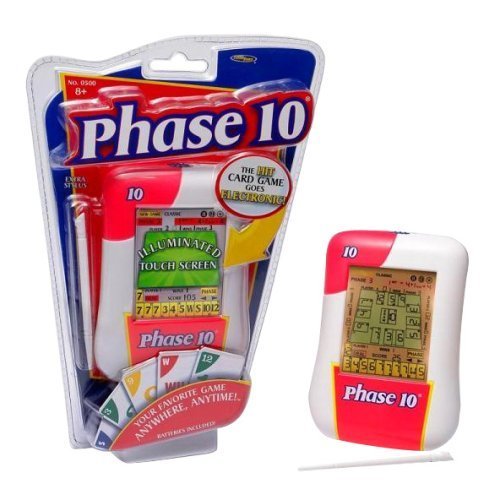 Phase 10 Touch Screen Electronic Handheld Game