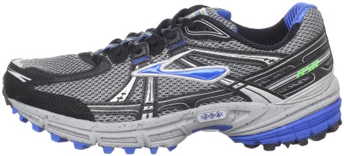 Brooks Men's Adrenaline Asr 8 M Grey/Black/Blue Trainer 1101011D460 9.5 UK, 10.5 US