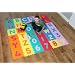 Alphabet/123 coloured soft play mats