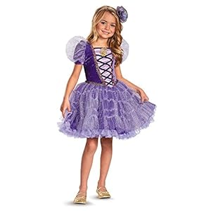 Disguise Disney's Tangled Rapunzel Tutu Prestige Girls Costume, 7-8