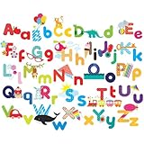 Whimsical Alphabet Decorative Peel & Stick Wall Art Sticker Decals