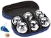 schildkröt 970012 Mini Boule / Boccia / Pentanque Set, silber / blau