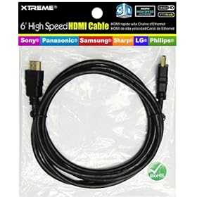 Xtreme 3ft High Speed HDMI w/ Ethernet Case Pack 50