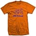 OLD SCHOOL fish funny fishing rap humor retro OBL SHIRT