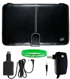 Dell Inspiron Mini 9 Inch 8.9 Inch Notebook Executive Leather Case - Bundle Car and Home Charger