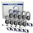 Hamilton and Buhl Lab Pack, 10 HA5USBSM Headphones in a Carry Case