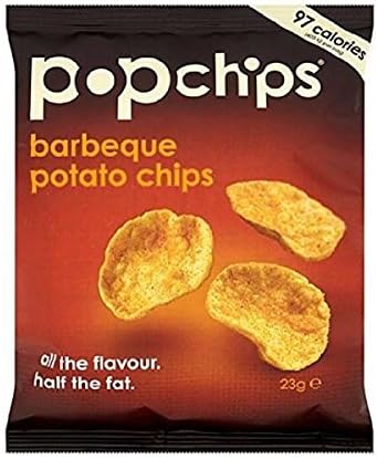 (8 PACK) - Popchips Barbeque | 23 x 24g x | 8 PACK - SUPER SAVER - SAVE MONEY