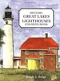 Great Lakes Lighthouse Coloring Book