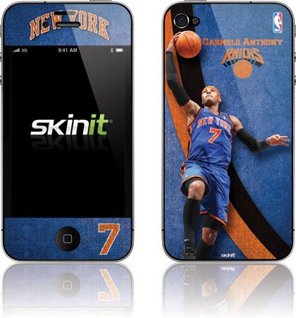 Skinit NY Knicks Carmelo Anthony #7 Action Shot Vinyl Skin for Apple iPhone 4 / 4S