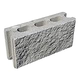 森ブロック工業(株) 120マービック グレー 基本型(横筋兼用)
