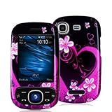 Samsung Strive A687 Purple Love Protective Case Faceplate Cover