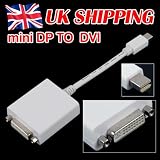 Mini DP DisplayPort to DVI Male Converter Adapter Cable for MacBook
