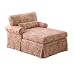 Chaise Lounge - Paisley Pink