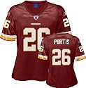 Clinton Portis Reebok Maroon Replica Washington Redskins Women's Jersey