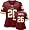 Clinton Portis Washington Redskins Women's Maroon Replica Jersey - Small