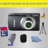 Canon PowerShot SD3500IS 14.1 MP Digital Camera with 3.5-Inch Touch Panel L ....