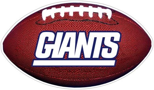 NFL New York Giants 3D Football Magnet (Pack of 2)