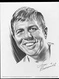 1974 Tom Boerwinkle Chicago Bulls Lithograph