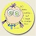 I Have To Scream Auto Coaster, Singele Coaster for Your Car