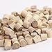Bulk Package of 192 Unfinished Wood Flathead Plugs for Woodworking, Crafting and Embellishing