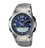 Casio Waveceptor Ana Digi Watch featuring Atomic Timekeeping plus Alarm, Light and More Functions (AZ5755)