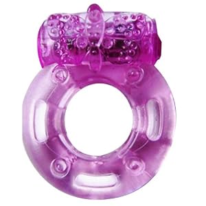 Eforstore Waterproof Cockring Vibrator Vibration Massager Stimulators Vibradores Sexuales G Spot Mastubator Cockrings and Lassos Sex Toys Device Tools for Men (Butterfly Shape, Color Random)