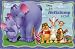 Winnie The Pooh Heffalump Tiger Rabbit Art Poster Print - 24