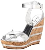 Sergio Zelcer Womens Warren Wedge Sandal Sandal