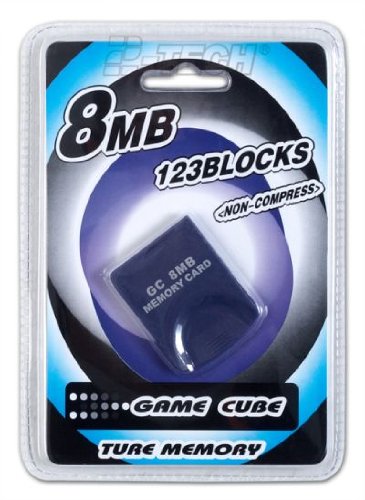 8 MB memory card compatible with GameCube