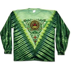 Grateful Dead "Celtic Knot" Long Sleeve Tie-Dye T-Shirt