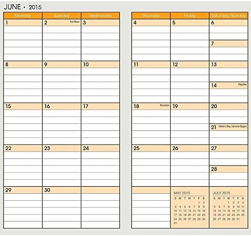 INSPIRE 2 Year Monthly Pocket Planner 2015-2016