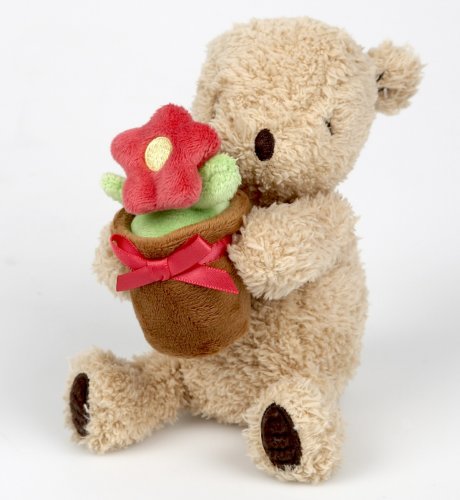Bingley Bear with Flowerpot Soft Toy