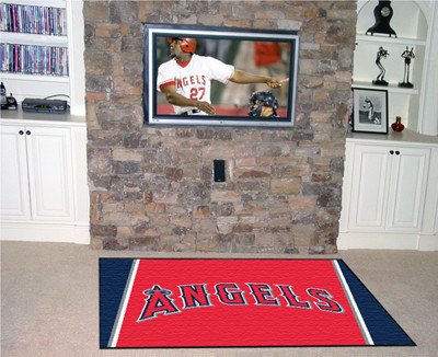 Los Angeles Angels Rug 5x8 60``x92``