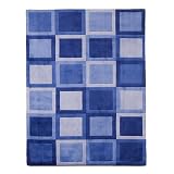 Colorblock Rug - Blue (5x7')