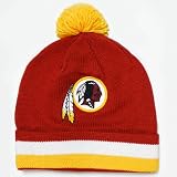 Washington Redskins Mitchell & Ness Throwback Vintage Knit Hat with Pom