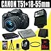 Canon EOS Rebel T5i 18 MP CMOS Digital SLR Camera w/EF-S 18-55mm f/3.5-5.6 IS STM Lens + LP-E8 Replacement Lithium Ion Battery + 8GB SDHC Class 10 Memory Card + UV Filter + Backpack + External Flash + SDHC Card USB Reader + Memory Card Wallet + Deluxe Starter Kit DavisMAX Bundle