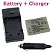 Battery NB-5L + Travel / Home Charger for Canon Camera