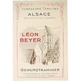 Vendanges Tardives Alsace Gewurtzraminer Leon Beyer French Wine Label Kitchen Towel, French