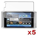 5 Pack Invisible LCD Screen protector Shield for Nokia N8