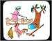 Mouse Pad with body, individual, woman, chickens, person, human, persons, people, farm