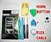 Apple Iphone 3g Home Button + Flex Cable + 7 Tools + Mirror Screen Protector with Microfibor + 3m Adhesive Full Do-It-Yourself 11 piece kit