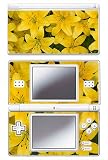 Yellow Lilly Skin for Nintendo DS Lite Console