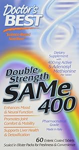 Doctor's Best SAM-e 400, 60-Count