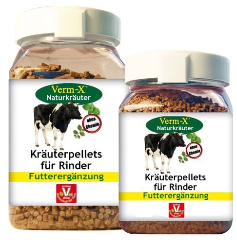 Verm-X Pellets für Kühe, 1,5 kg.