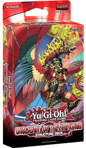 YuGiOh Onslaught of the Fire Kings Structure Deck by Konami