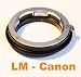 Marco Leica M mount Lens To Canon EOS EF Mount adapter, for Canon 5D Mark II, 7D, 50D, 40D, 30D, 20D, 550D, 500D, 450D, 1000D etc
